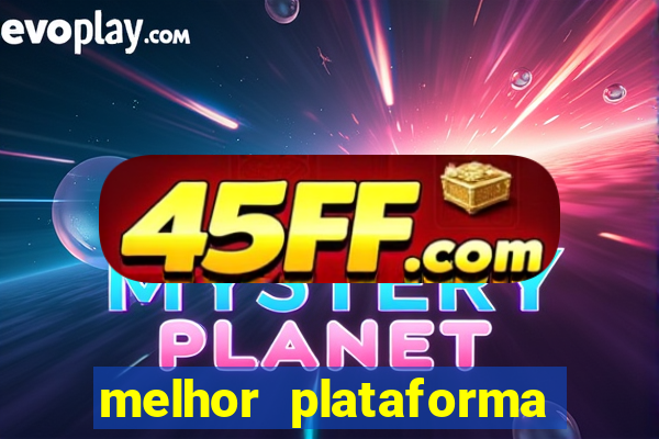 melhor plataforma pagante fortune tiger